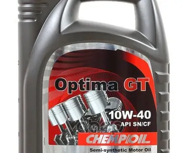 фото CHEMPIOIL 10W-40 Optima Gt Sn/Cf, A3/B4, 4Л (Полусинт. Мотор. Масло)