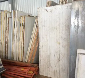 фото Сэндвич-панель пенополиуретан 80мм обрезки 2,92 м