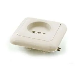 Фото №0 Розетка 1-м СП 10А IP20 РС10-005 БЕЛ. ЦЕРКОВЬ РС10-005