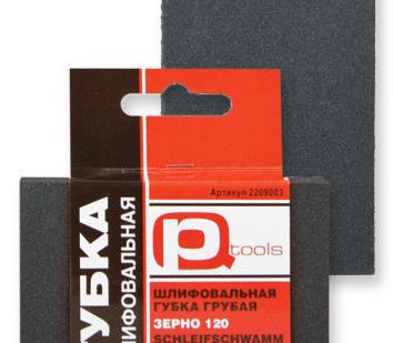фото Губка шлиф.(абразив) PQ Tools