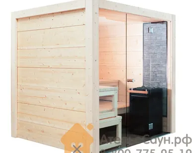 фото Сауна Harvia Solide Indoor S2122LD (2085х2140х2100 мм, с электрической печью в комплекте)