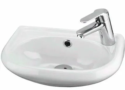 Фото №0 Раковина Santek Бриз 40 1WH110445 отверстие справа