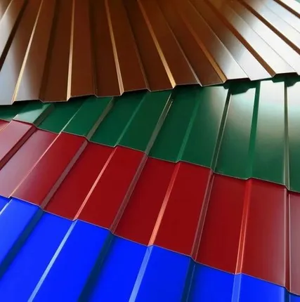 Фото №0 Профнастил (профлист) С8 цинк 0,45 мм