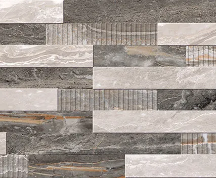 Фото №0 Декор Vitra Bergamo 3D Микс Теплая гамма K946621LPR 30х60 см