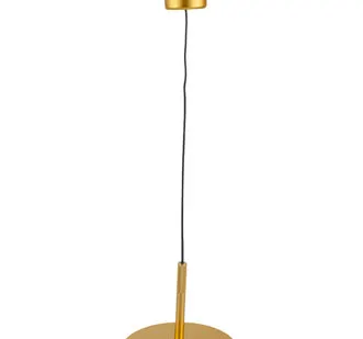 фото Светильник подвесной Gerhort светодиодный G51270/1GD GD, золото, черный