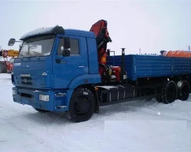 фото КМУ КАМАЗ 65117+PalfingerРK 23500A (4900кг-4,6м/2730кг-8,0м)