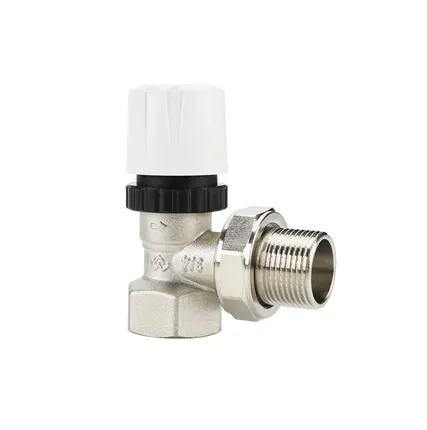 Фото №0 Клапан термостатический угловой 3/4" н.р.-в.р. Varmega под термостатическую головку М30х1,5