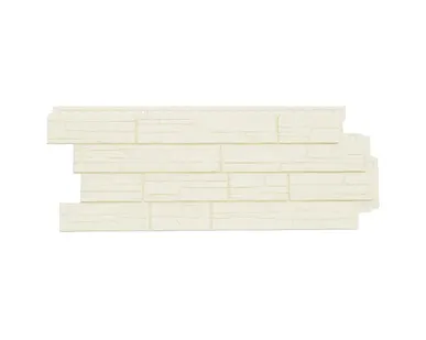 фото Фасадная панель Сланец Молочный 395х975мм (0,385м2) Grand Line