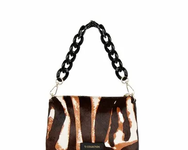 фото Кожаная сумка с ворсистой отделкой Найроби TJ COLLECTION YB 5110014 BLB