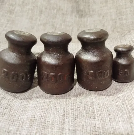 Фото №0 Гирьки разновесы чугунные. СССР.