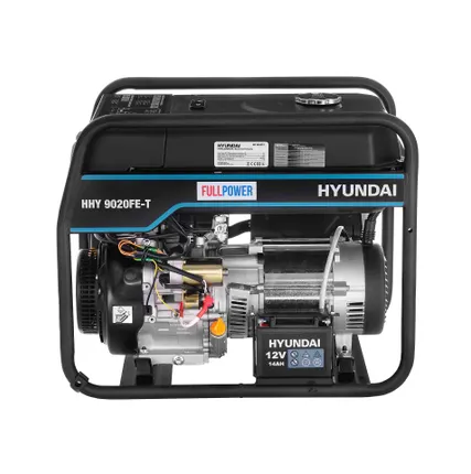 Фото №4 Бензиновый генератор HYUNDAI HHY 9020FE-T