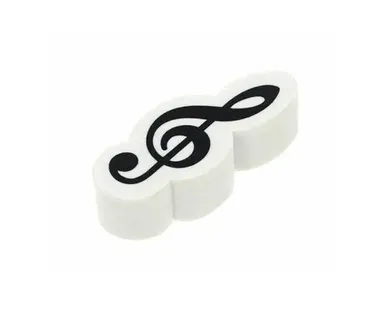 фото Ластик MUZZMANIA Clef Black White - MUZZMANIA