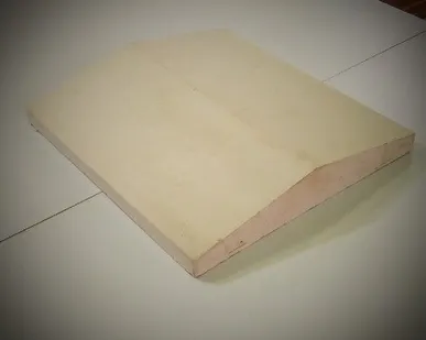 фото Крышка заборная двускатная (бежевый №960) 50*5*17