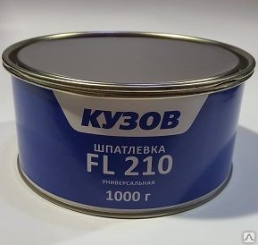 фото Шпатлевка автомобильная КУЗОВ FL 210 1000 гр