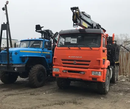 Фото №1 Лесовоз Камаз 43118 2020 г.в. с манипулятором Примлоглифт Лизинг