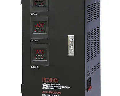фото Стабилизатор напряжения трехфазный АСН-80000/3-ЭМ