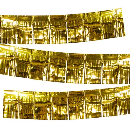 Фото №0 Занавес Дождик, Золото , 25 х 220 см