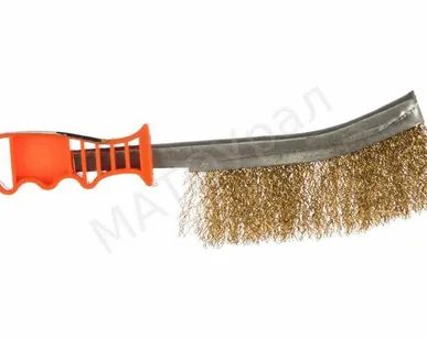 фото 748505 Щетка металлическая с пластиковой ручкой