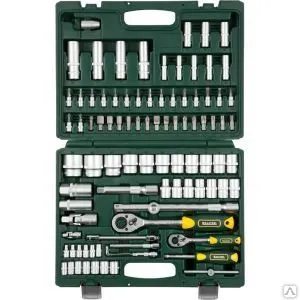 Фото №0 Набор торцовых головок 1/2", 1/4", 95шт kraftool expert qualitat 27883-h95_