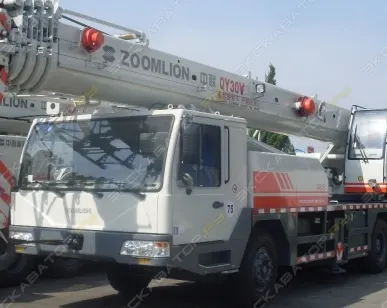 фото Аренда автокрана (автомобильного крана) Zoomlion QY30V532, Москва