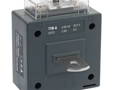 фото Трансформатор тока ТТИ-А 100/5А 5ВА класс 0,5S ИЭК (ITT10-3-05-0100)