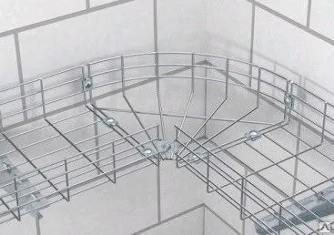 фото Угловая секция GRB 90/520 для лотка 200мм