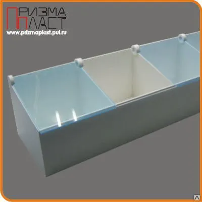 Фото №0 Изготовление ящиков для товара из ПВХ с прозрачными дверцами