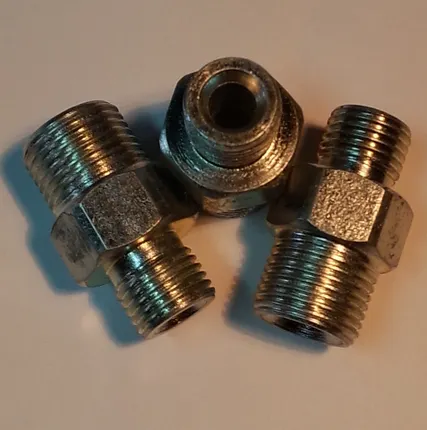 Фото №0 Соединение шланговое 1/4”(M) x 3/8”(M) аналог G-code 157350