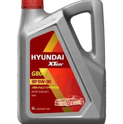Фото №0 Моторное масло HYUNDAI XTEER 1041002 5W-30 синтетическое 4 л