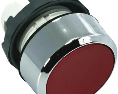 фото Кнопка красная без фиксации MP1-21R низкая с подсветкой ABB