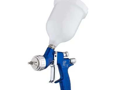 фото Краскопульт пневматический DeVILBISS GTI PRO LITE T110 1,2 мм синий