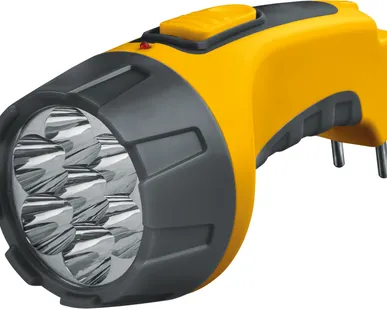 фото Фонарь аккумуляторный 94 952 NPT-CP04-ACCU 7LED аккум. 4В 700мА.ч прямое ЗУ пластик. NAVIGATOR 94952