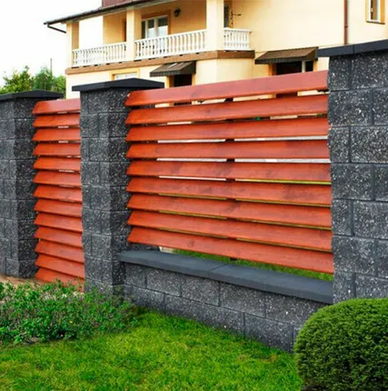 Фото №0 Забор жалюзи