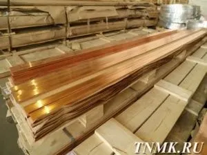 фото Шина медная 60х5 мм ШММ ГОСТ 434-78