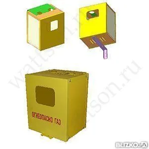 Фото №0 Астин, Защитный Шкаф Для Счетчика G4 Выход Сверху