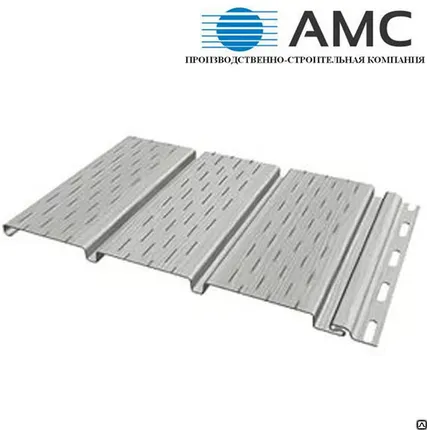 Фото №0 Металлический сайдинг Перфорированный Софит п.м.