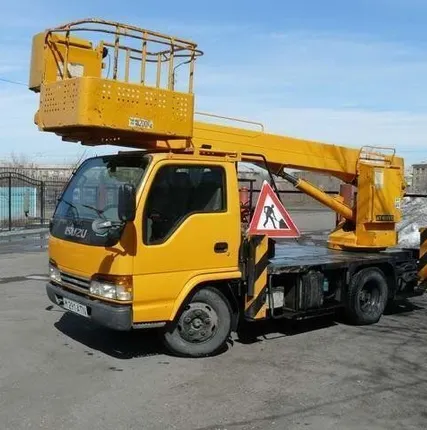 Фото №0 Аренда автовышки