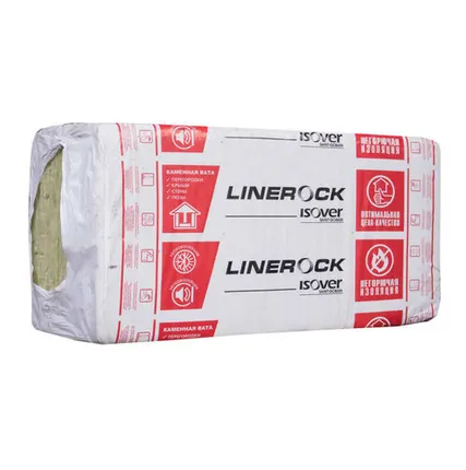 Фото №0 Утеплитель Лайнрок Лайт Эффект 1200*600*50 8п/0,288