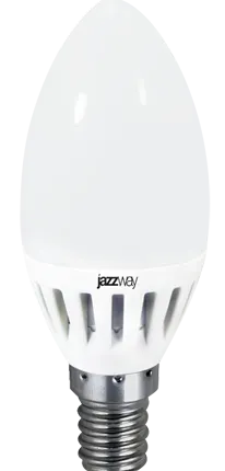 Фото №0 Светодиодная лампа Jazzway PLED-SE CA37 3Вт 4000K 220Lm E27 230/50 1028136
