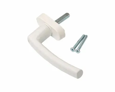 фото Ручка оконная Rotoline 37 мм, белый, с логотипом Roto, 2 винта