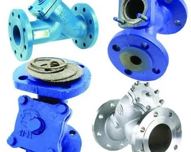 фото Фильтр сетчатый чугунный Danfoss Y333P Ду125 Ру16 с дренажным краном фланце