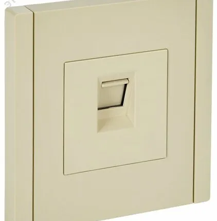 Фото №0 FORTE&PIANO Розетка компьютерная RJ45 кат.5E FP432 ваниль IEK