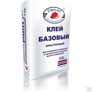 фото Геркулес,Клей для плитки Базовый, 25 кг