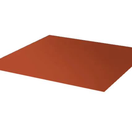 Фото №0 Лист с полимерным покрытием 0,45 мм пэ в пленке ral8004 коричневая медь