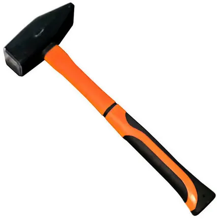 Фото №0 Молоток 800гр. Квадратный боёк, фиберглассовая двухкомпонентная ручка Вихрь