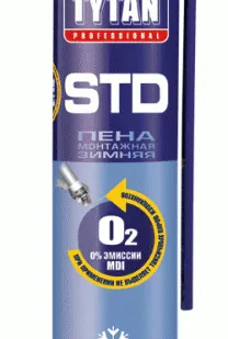 фото TYTAN Пена монтажная O2 STD 750 мл зимняя