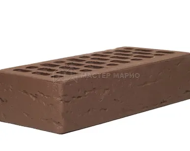 фото Кирпич лицевой керамический «Шоколад» «Королевский двор» пустотелый одинарный