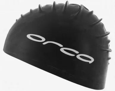фото Шапочка для плавания Orca Latex черн.