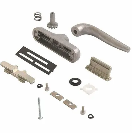 Фото №0 Ручка оконная с приемником без блокиратора, Проведал, неокрашенная