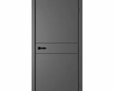 фото Дверь межкомнатная NEO 03 (Neo) глухая, эмалит, Графит 2000х800мм
